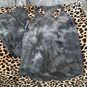 Active legging and tank set